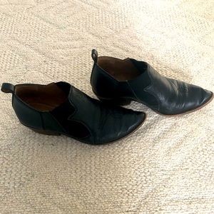 LUCKY BRAND: CROPPED COWBOY BOOTS